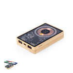 Dominik External Battery – Sustainable Power Bank with Wireless Charging