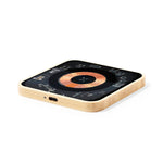 Gaussian Wireless Charger – Sustainable Bamboo Qi Charging Pad