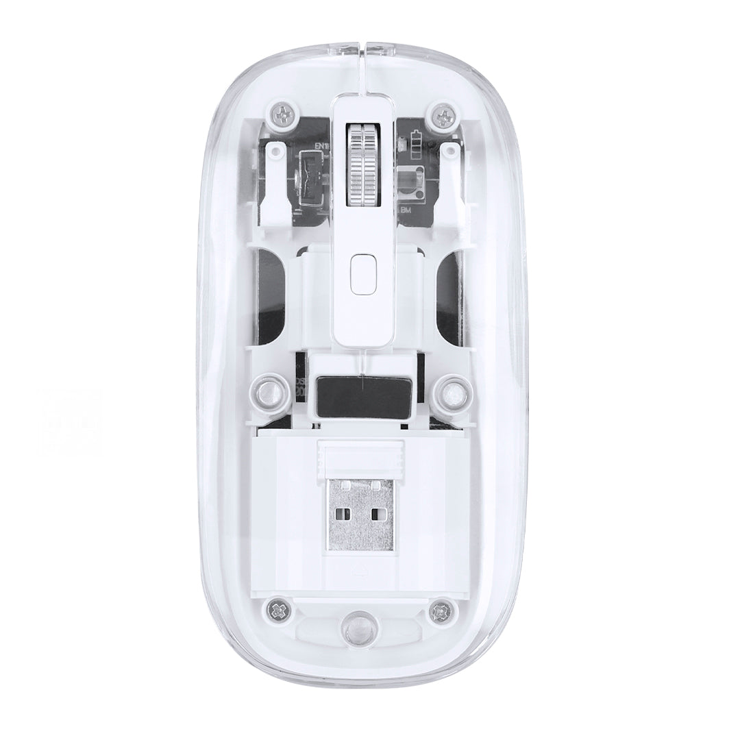 Mirabek Wireless Optical Mouse - Sleek Design and Practical Functionality