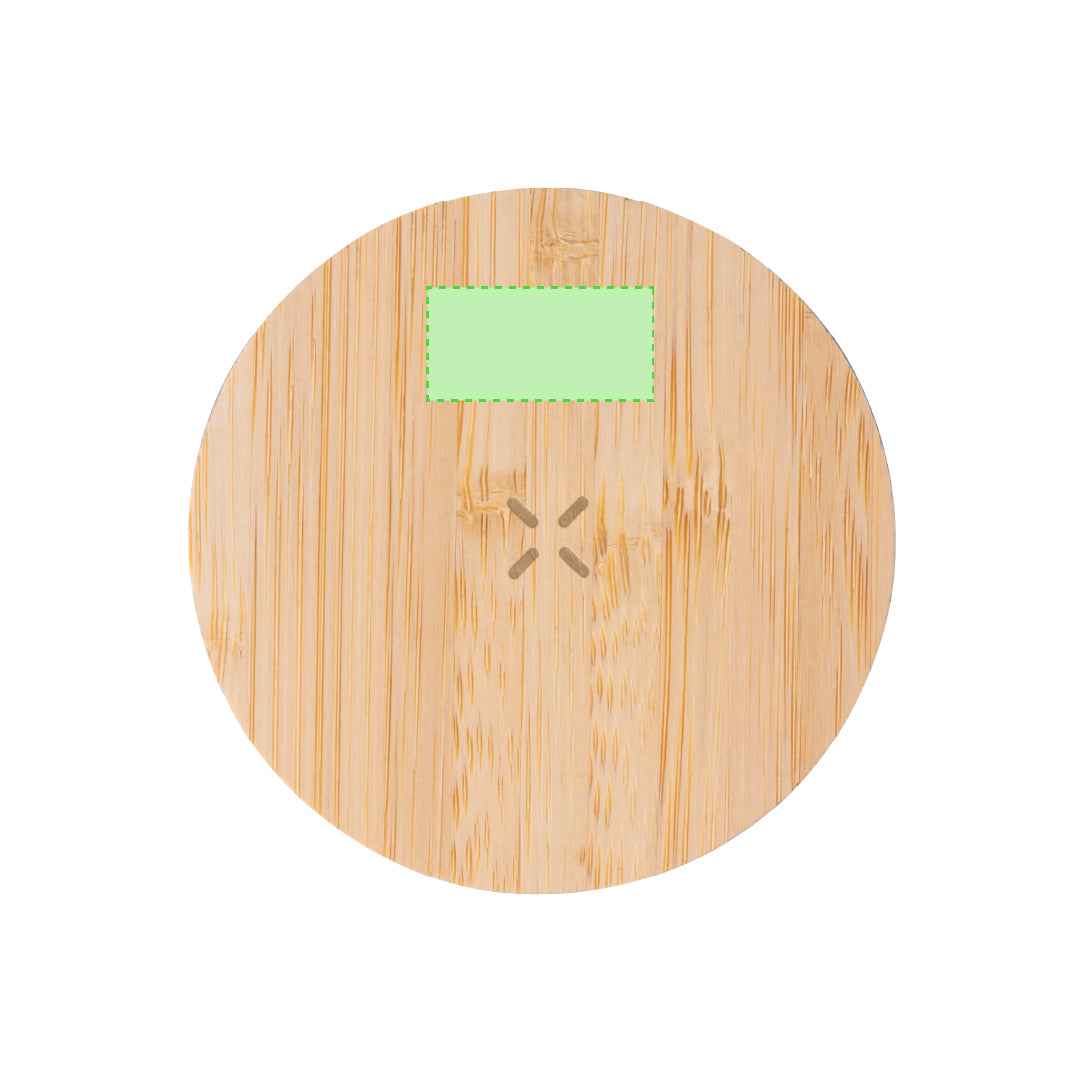 Sutmy Wireless Charger with Bamboo Base – Sustainable and Stylish Charging Solution