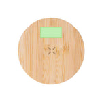 Sutmy Wireless Charger with Bamboo Base – Sustainable and Stylish Charging Solution