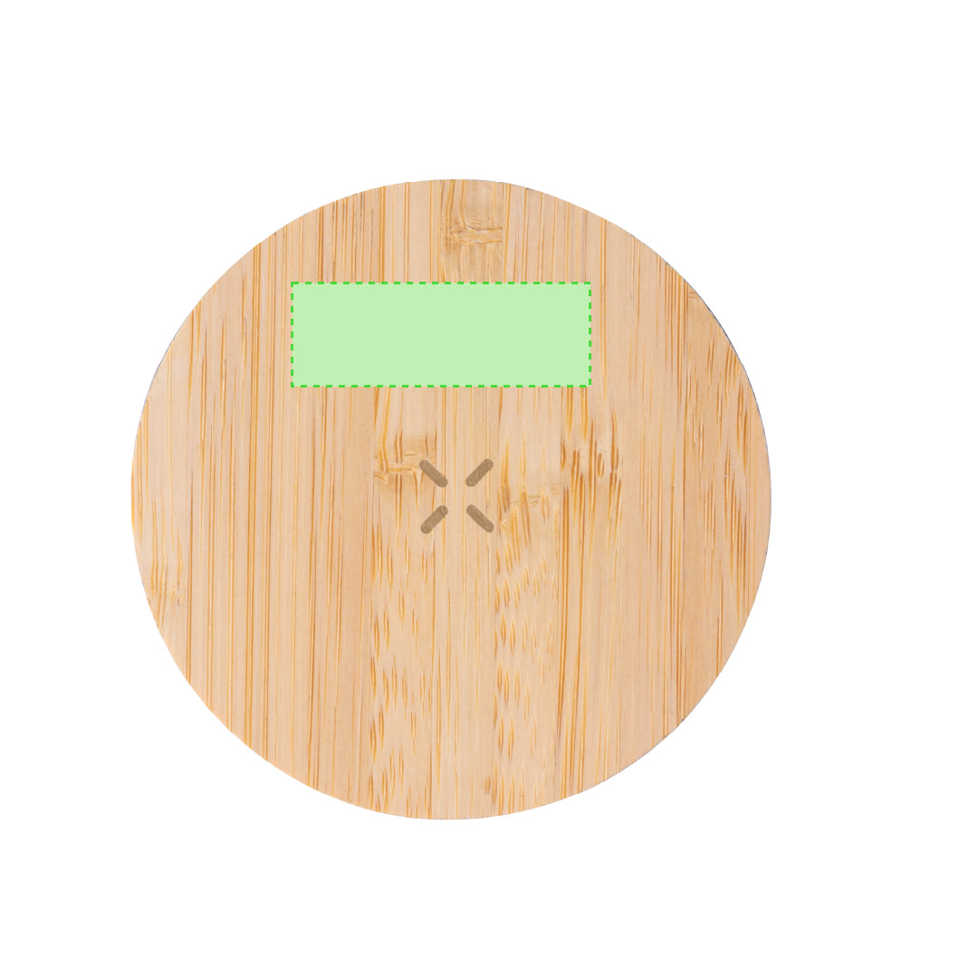 Sutmy Wireless Charger with Bamboo Base – Sustainable and Stylish Charging Solution