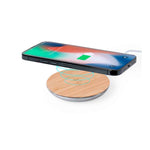 Sutmy Wireless Charger with Bamboo Base – Sustainable and Stylish Charging Solution