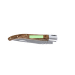Rinex Pocket Knife – Durable Stainless Steel with Natural Wood Handle