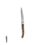 Rinex Pocket Knife – Durable Stainless Steel with Natural Wood Handle