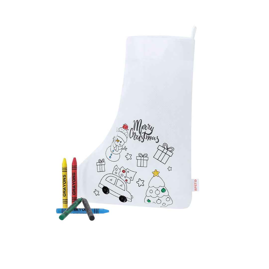 Mordy RPET non-woven sock – Sustainable Christmas Promotional Product
