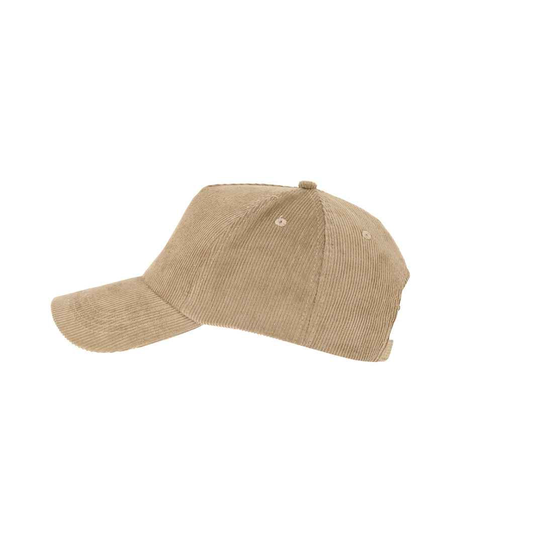 Dispart 5 Panel Cap – Durable Corduroy Effect Cap for Bulk Orders