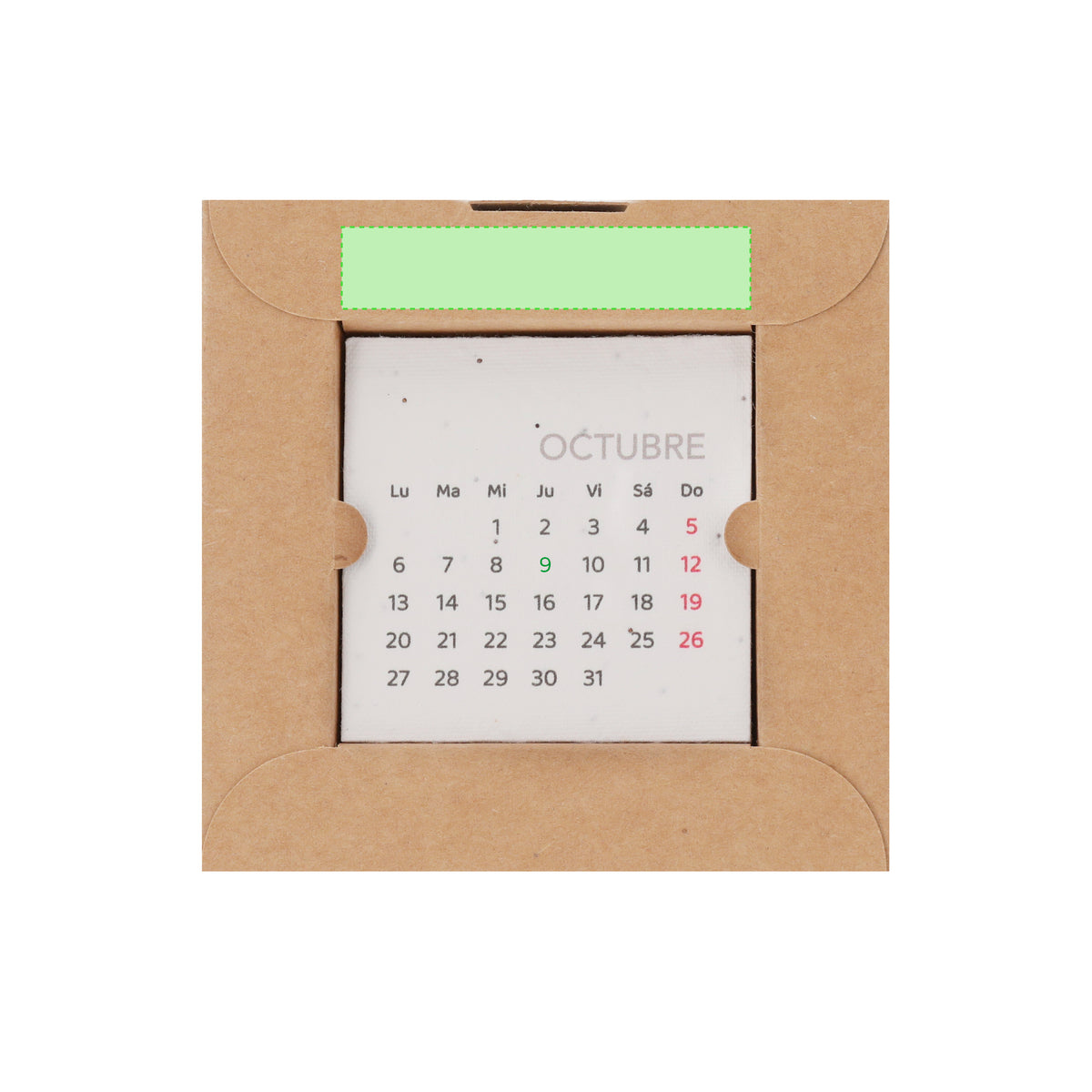 Krily Plantable Calendar – Sustainable Seed Paper Calendar for Irish Businesses