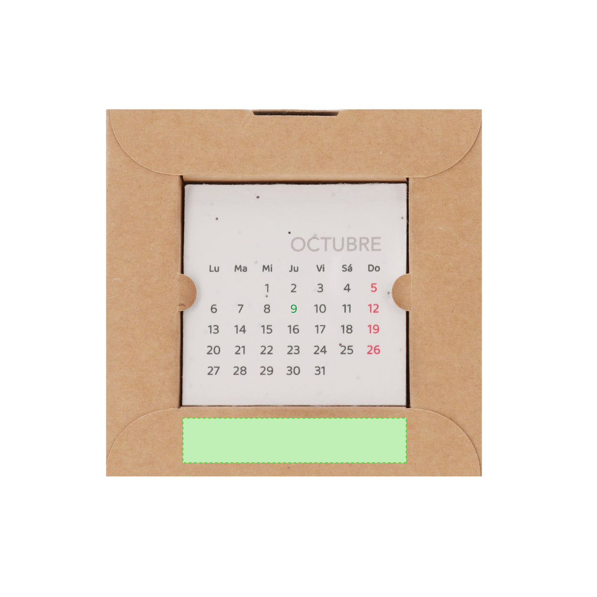 Krily Plantable Calendar – Sustainable Seed Paper Calendar for Irish Businesses