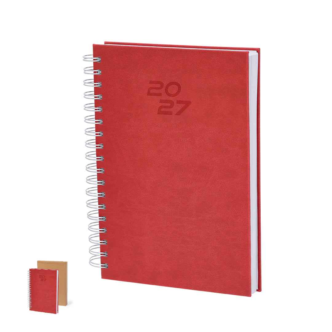 Wayrux Ring Binder Diary – Durable PU Leather Diary for Corporate and Promotional Use
