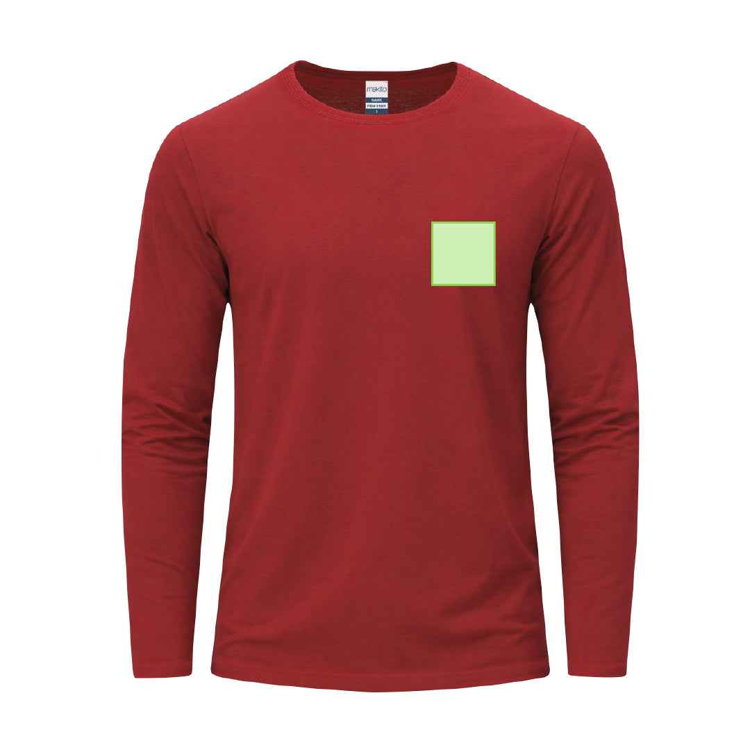 Hawk Long Sleeve T-shirt – Comfortable and Durable Cotton Wear