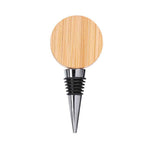 Pomni Bamboo Bottle Stopper with Integrated Opener