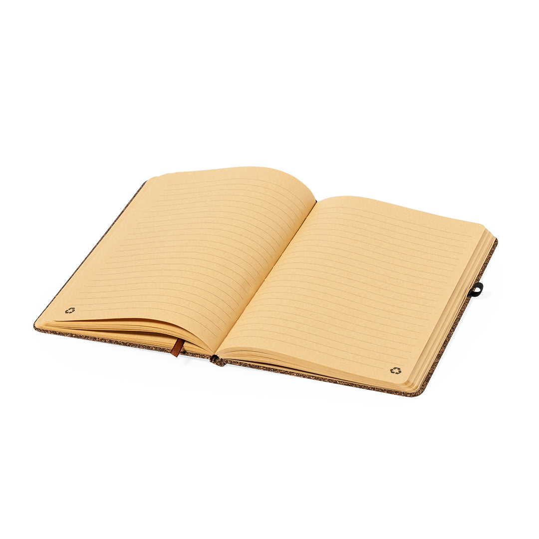Glampex Notepad – Sustainable Coffee Fibre and Cork Notepad for Irish Businesses