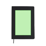 Lazox Recycled PU Leather Notepad for Sustainable Business Use