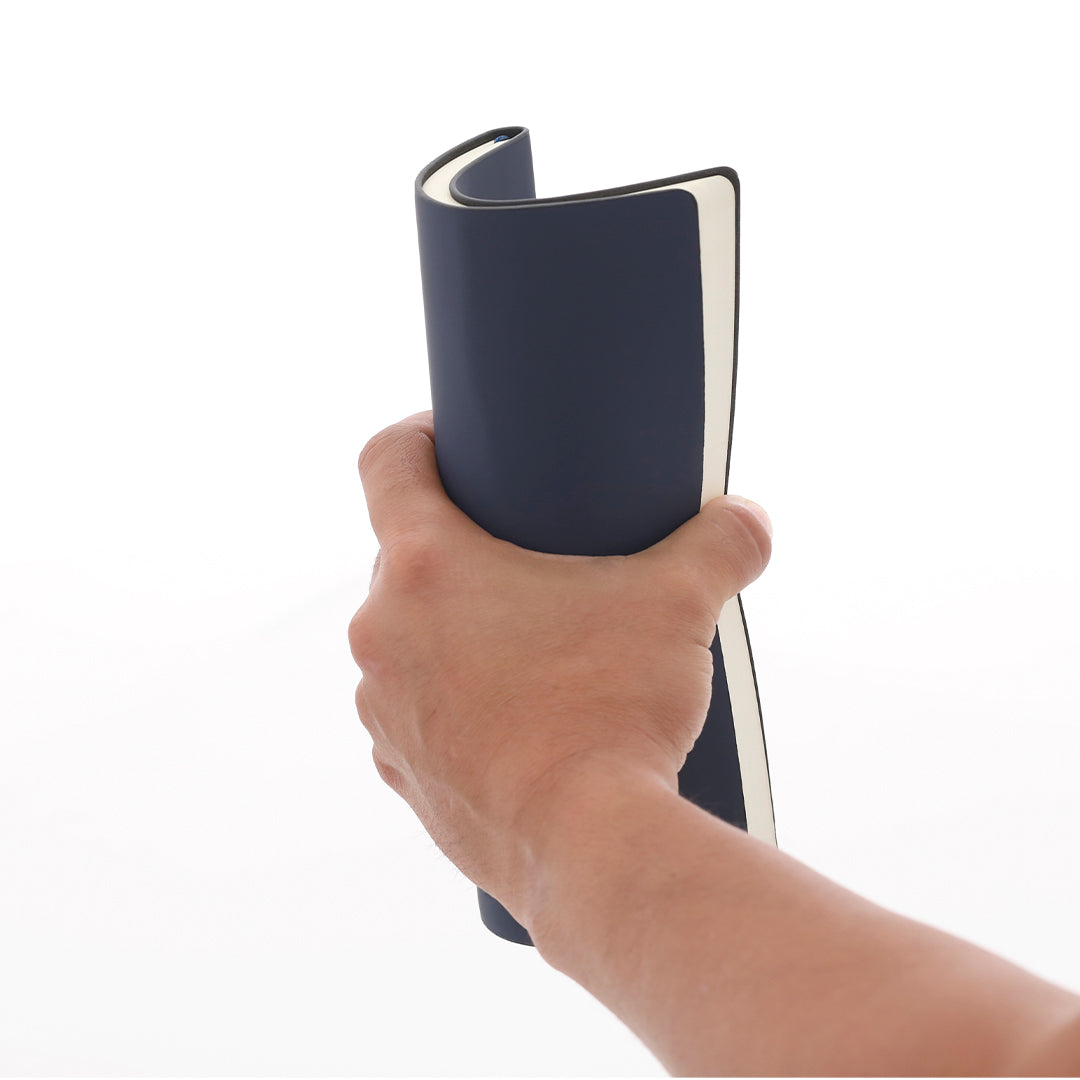 Lazox Recycled PU Leather Notepad for Sustainable Business Use