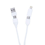 Leony Recycled Aluminium USB Charger with Hub – Sustainable Tech Accessory