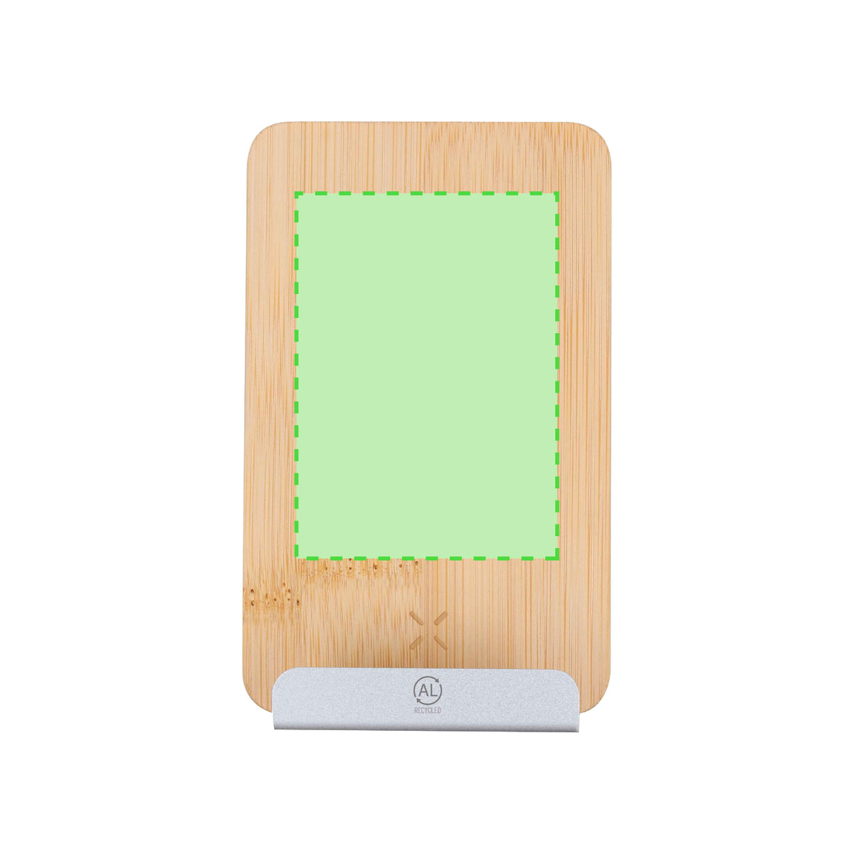Dimitry Wireless Charger - Sustainable Bamboo & Recycled Aluminium