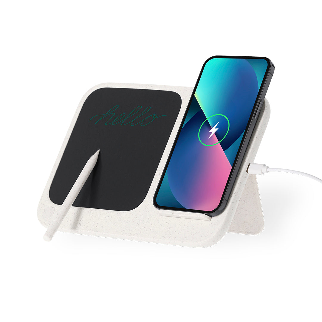 Artic Wireless Charger with Digital Board – Sustainable and Practical Tech Accessory