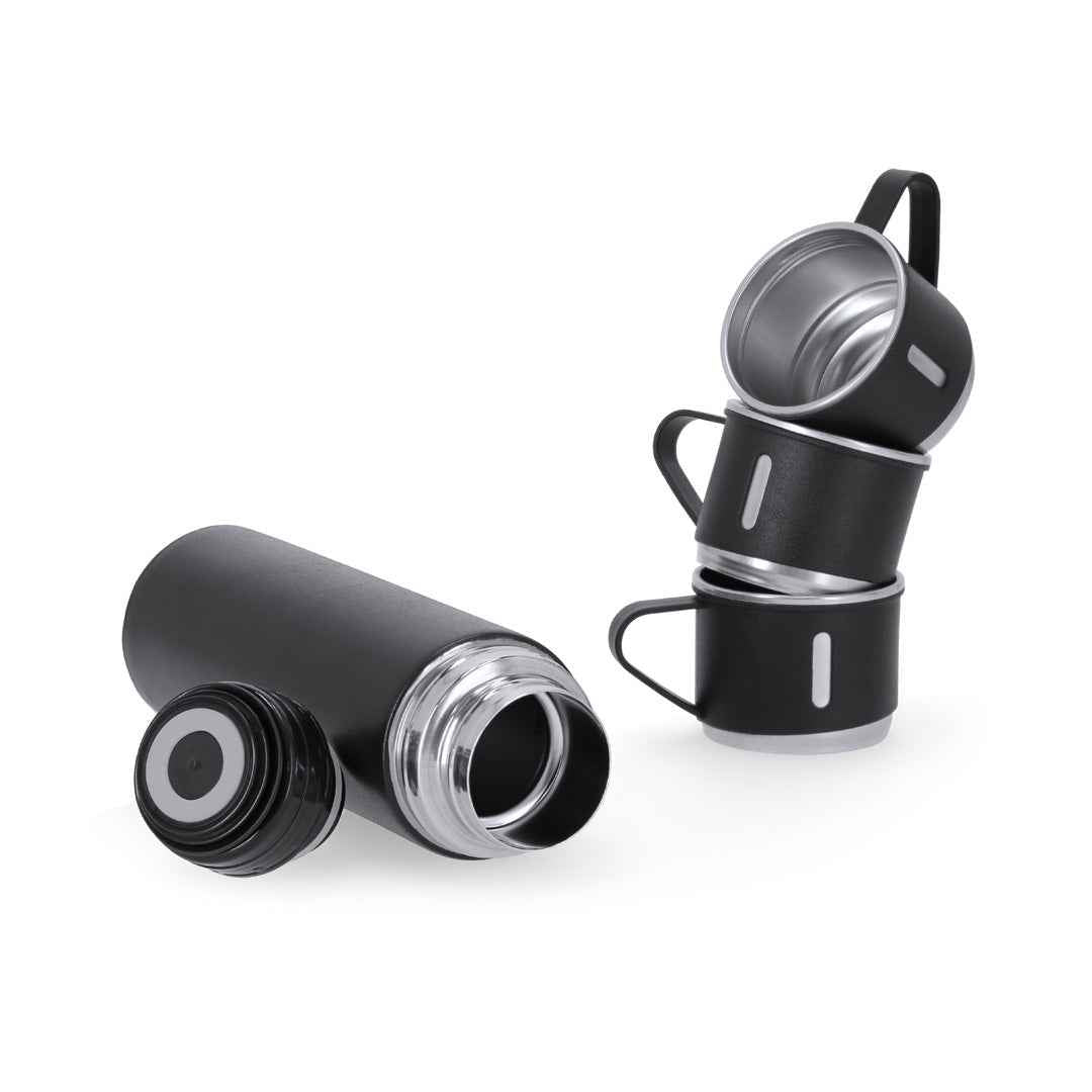 Melbir Thermos Set – Durable Stainless Steel Bottles and Cups for Irish Businesses