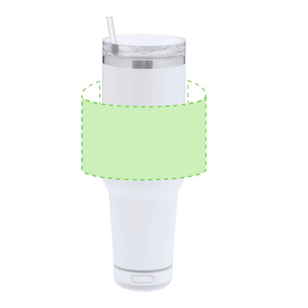 Tracir Thermal Mug with Bluetooth Speaker – Durable and Stylish Drinkware for Irish Businesses