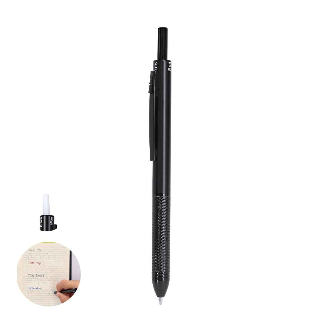 Tidio 4-in-1 Ball Pen and Mechanical Pencil – Versatile Writing Tool for Irish Businesses