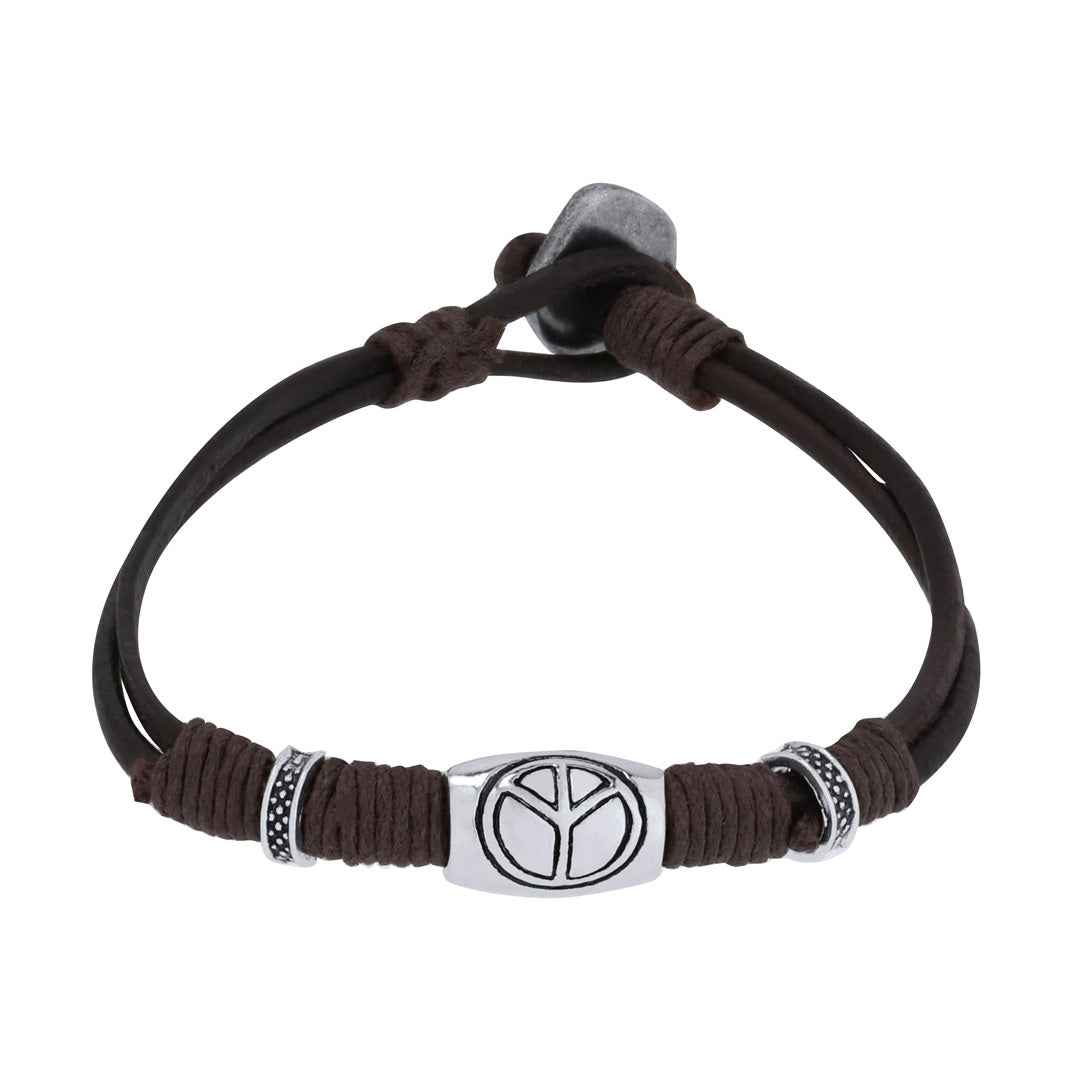 Luco Leather Bracelet – Stylish Brown Leather Accessory for Irish Businesses