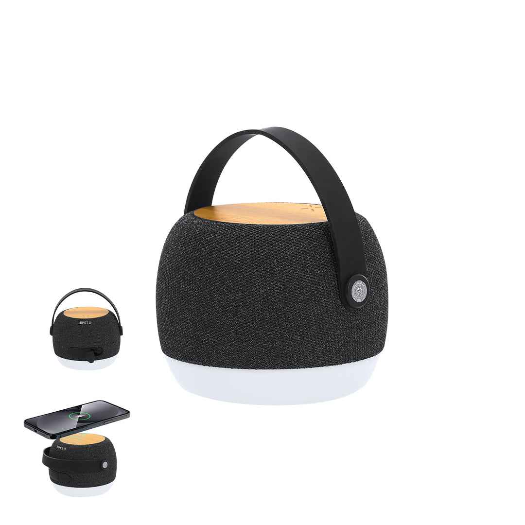 Sprit Bluetooth Speaker Charger – Sustainable Wireless Charging with LED Lighting