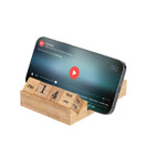 Dex Perpetual Calendar Notepad Holder – Stylish Bamboo Desk Accessory