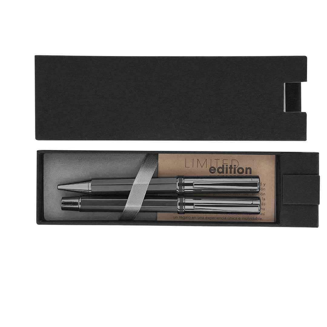 Licken Pen Set – Premium Stainless Steel Ball and Roller Pens