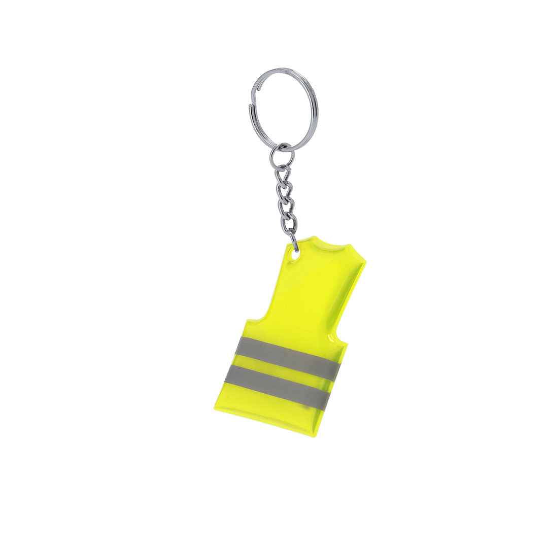 Cebrom Reflective Vest Keychain for Promotional Use in Ireland