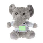 Brekalo Customisable Plush Toy – Soft Elephant with Personalised T-Shirt