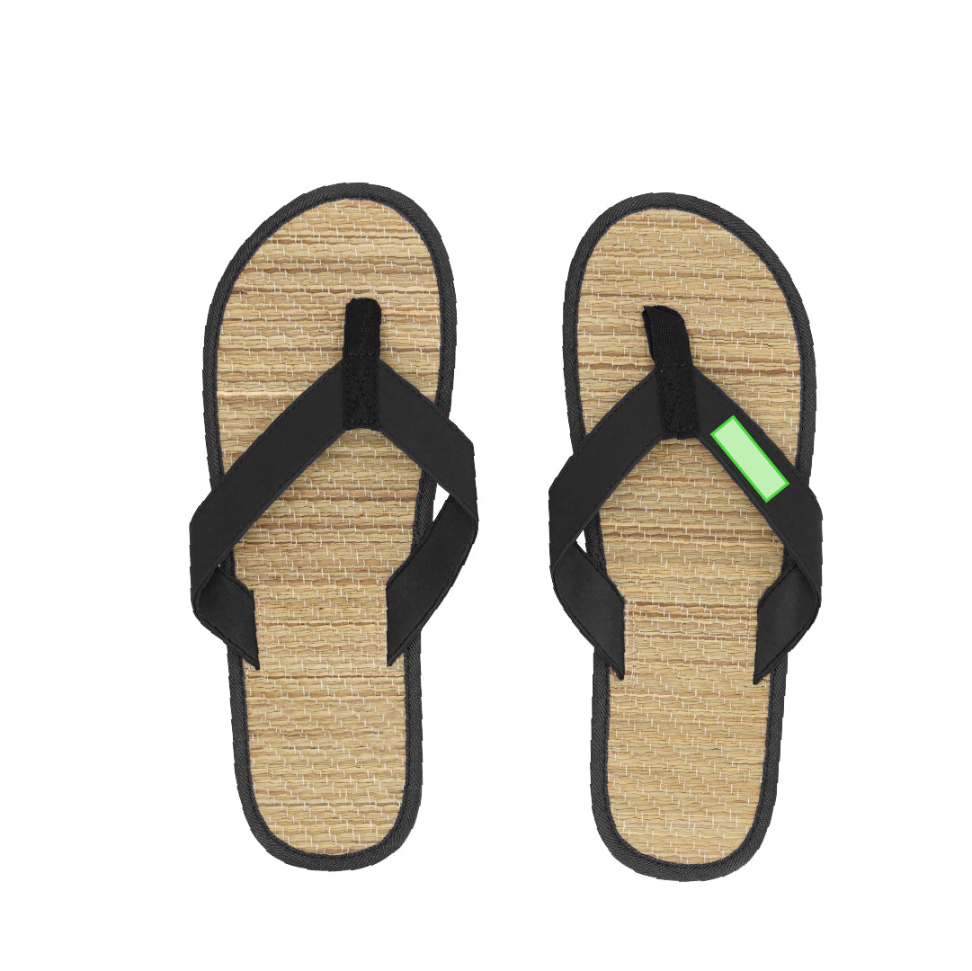 Sirgu Flip-Flops – Sustainable Straw Surface Flip-Flops for Bulk Orders | Fou Tees Ireland