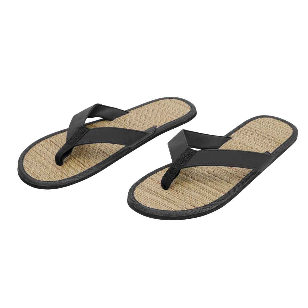 Sirgu Flip-Flops – Sustainable Straw Surface Flip-Flops for Bulk Orders | Fou Tees Ireland
