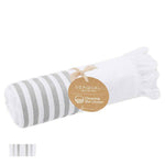 Tirling Recycled Cotton Pareo-Towel – Sustainable Beach Essential