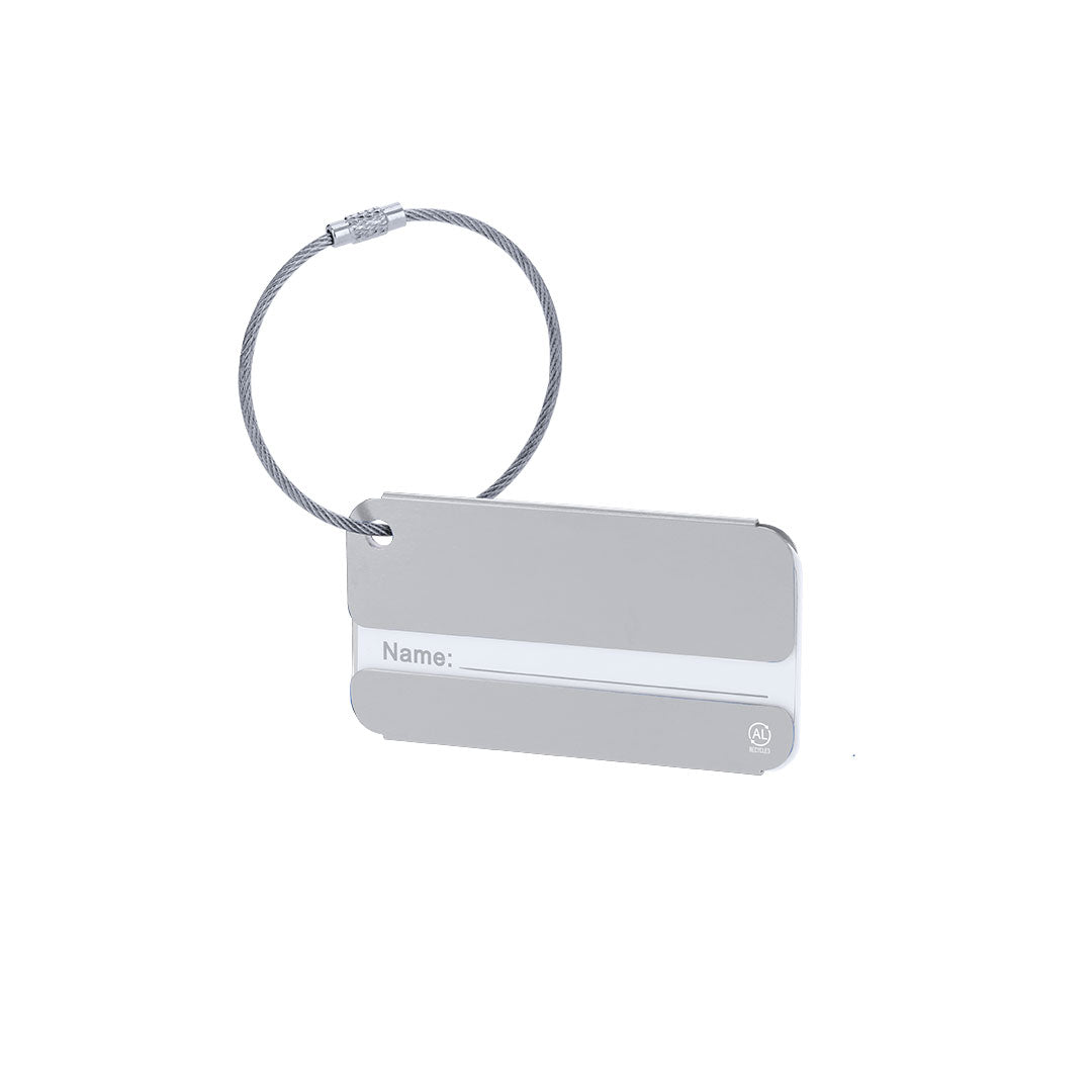 Halux Recycled Aluminium Luggage Identifier – Durable and Eco-Friendly