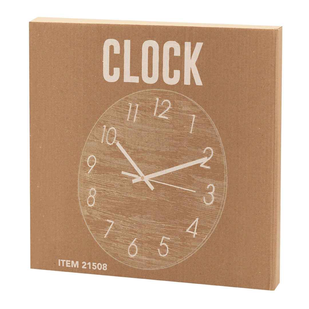 Tiwel Bamboo Wall Clock – Natural, Sustainable Timepiece