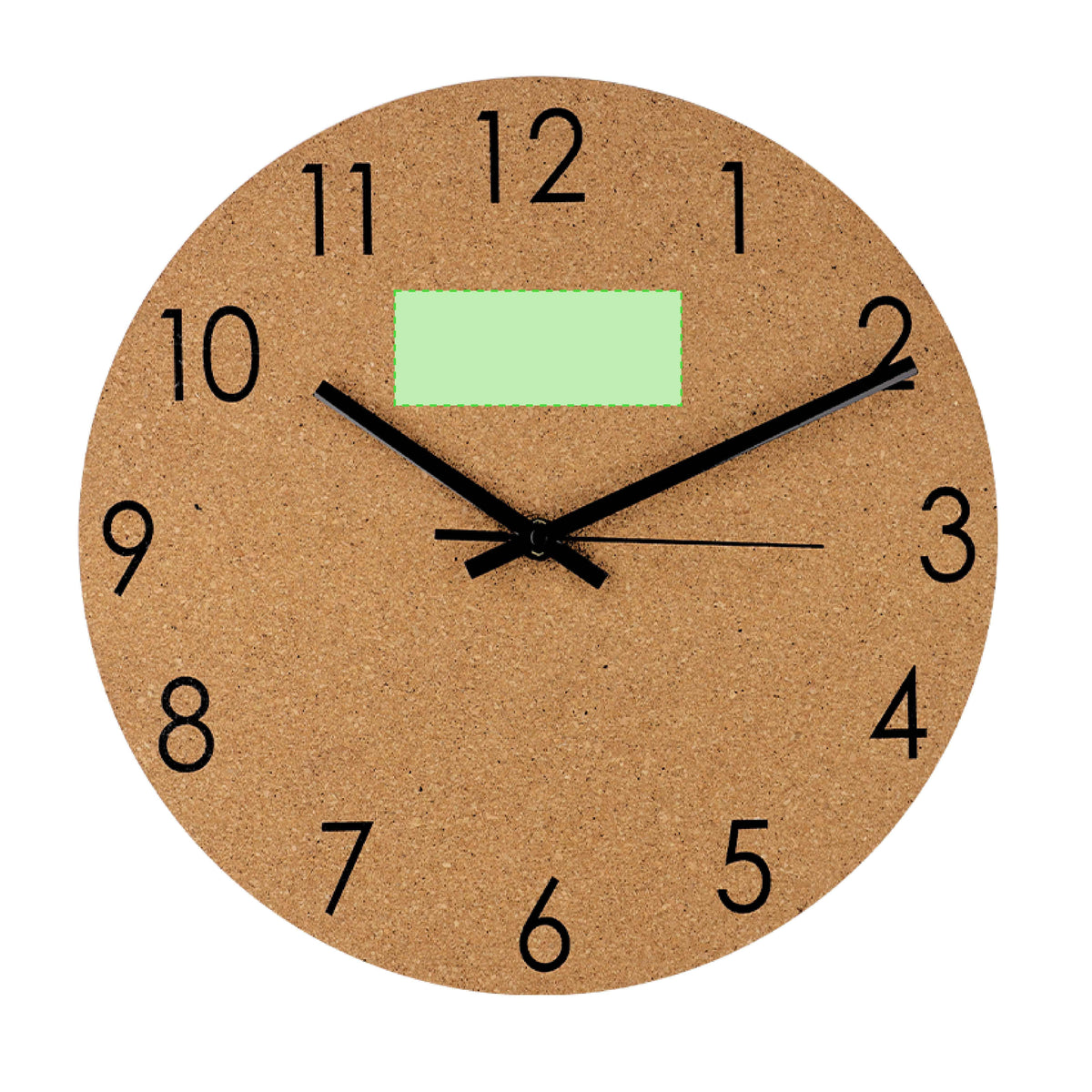 Melzer Cork Wall Clock – Stylish Natural Cork Timepiece for Irish Businesses
