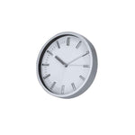 Houser Wall Clock – Elegant Aluminium and Glass Office Clock