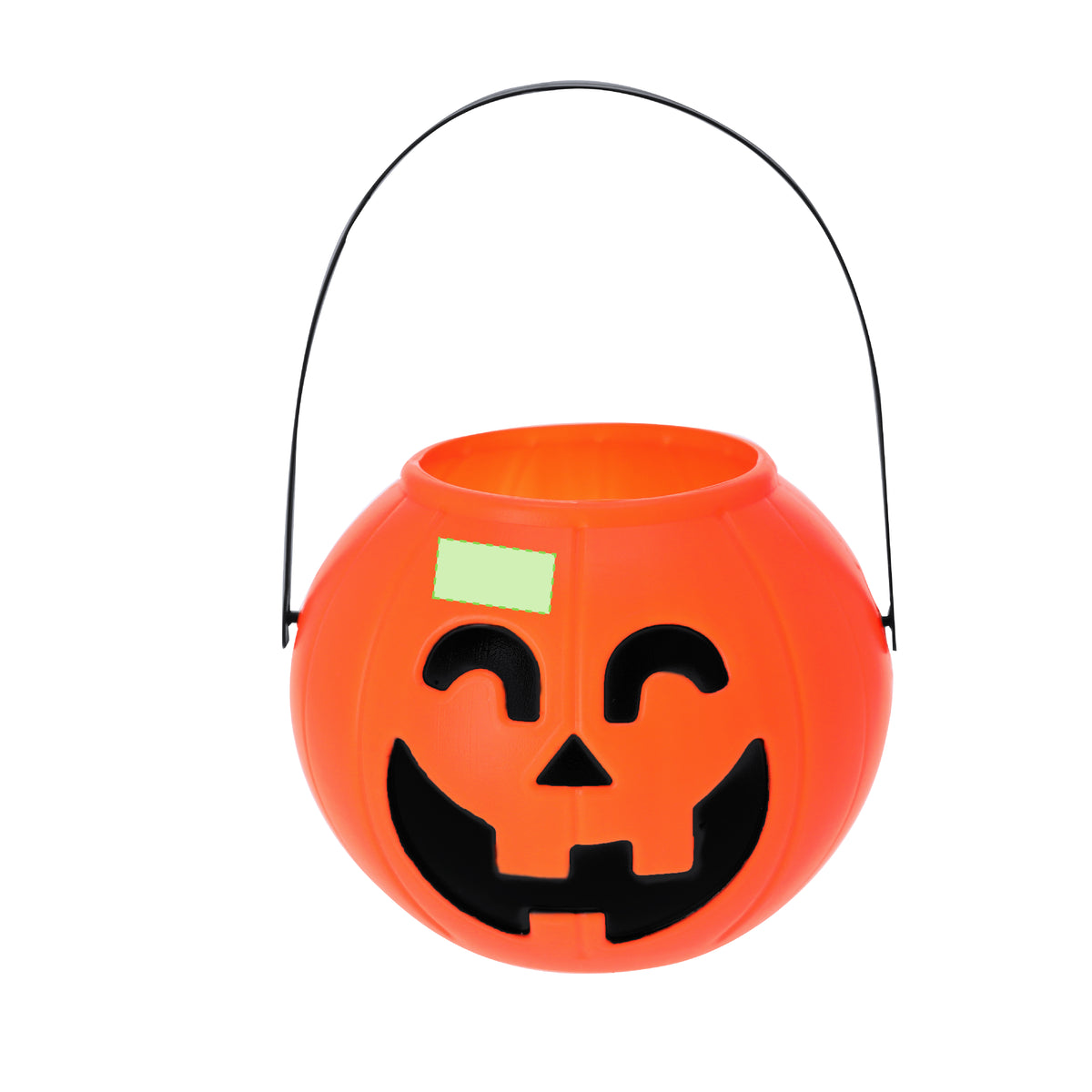 Cowel Halloween Basket – Durable Pumpkin-Shaped Handle Basket