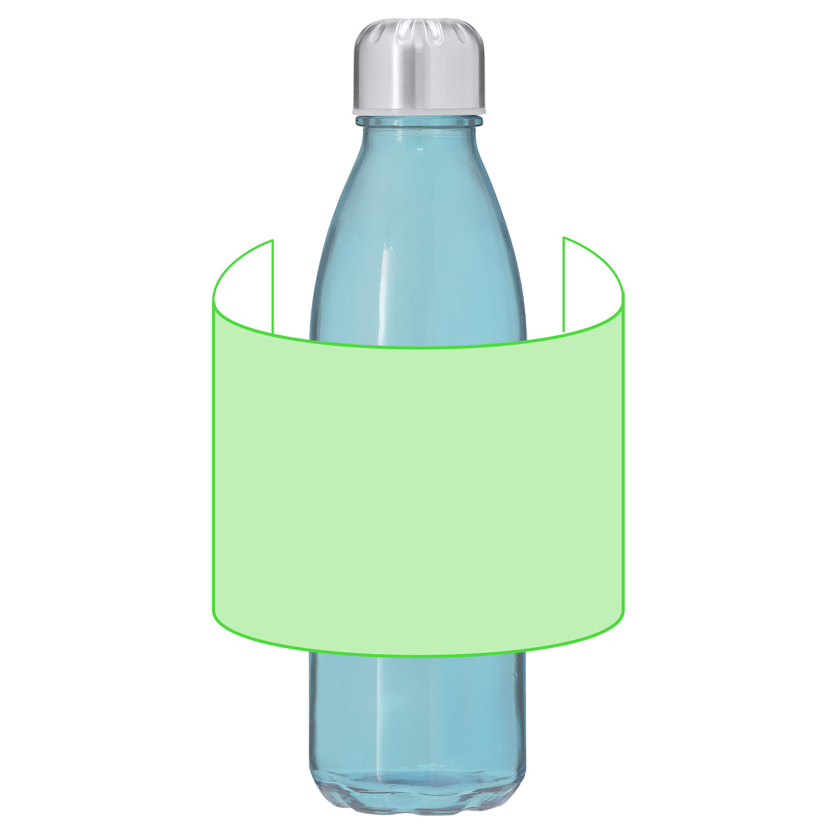 Kamby Recycled Glass Bottle – Sustainable 650 ml Drinkware