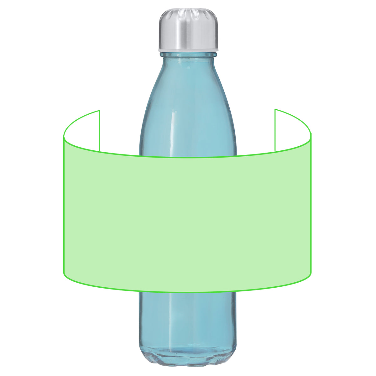 Kamby Recycled Glass Bottle – Sustainable 650 ml Drinkware