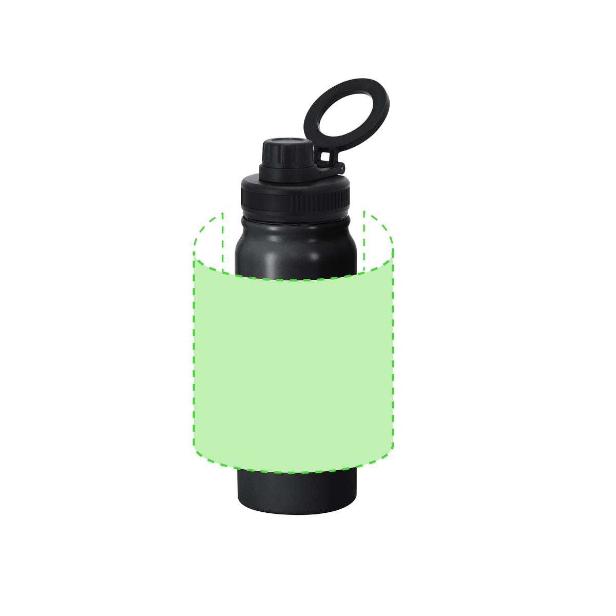 Stork Recycled Stainless Steel Thermal Bottle - 600ml