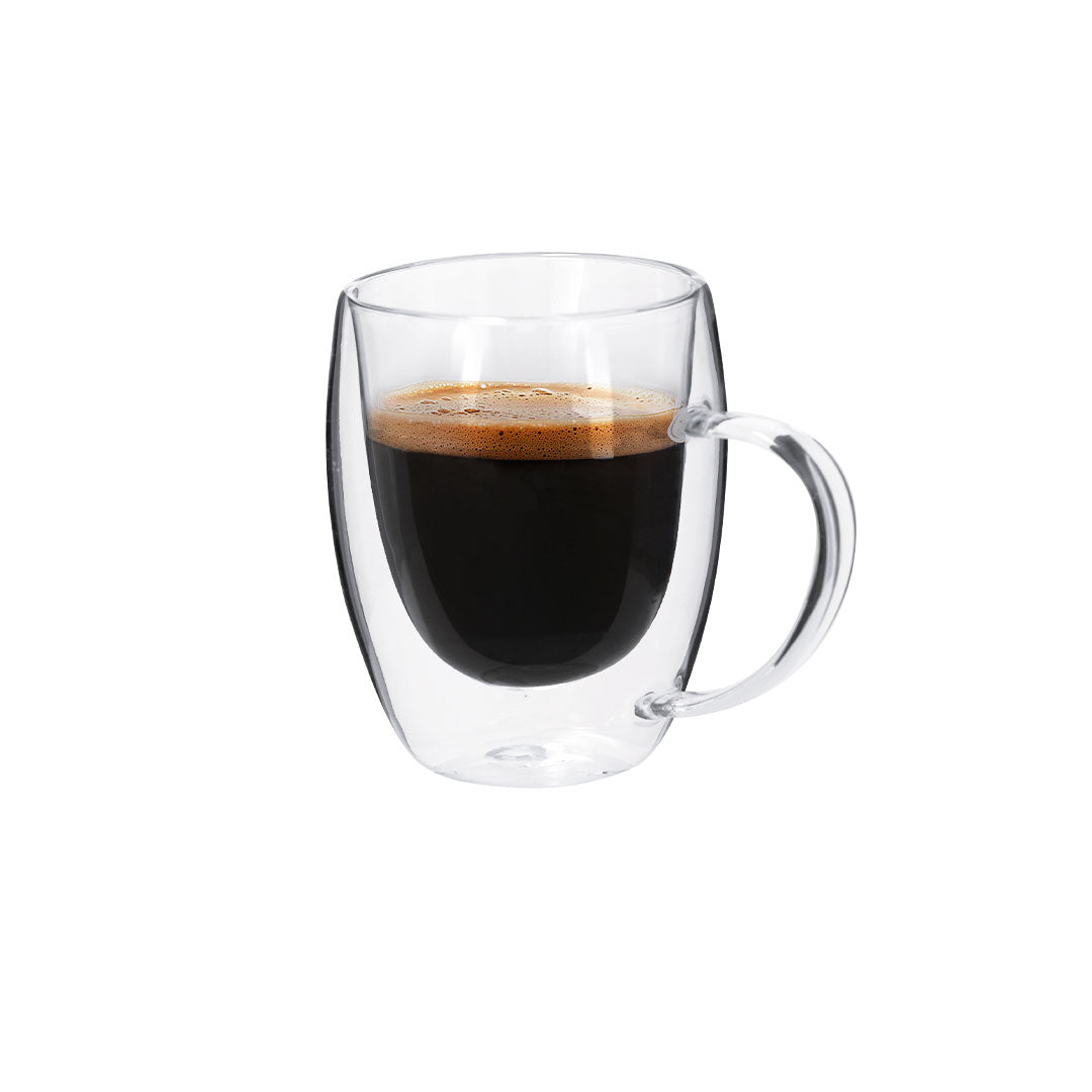 Helmar Thermal Mug – Durable Borosilicate Glass with Bamboo Lid