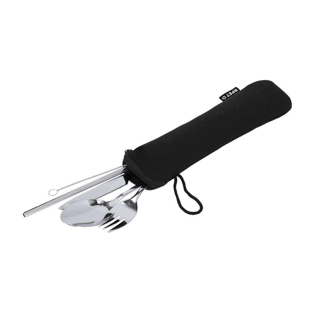 Sinix Cutlery Set – Sustainable Stainless Steel Set with RPET Case