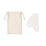 Kunkor Facial Massager - White Jade Stone for Facial Care