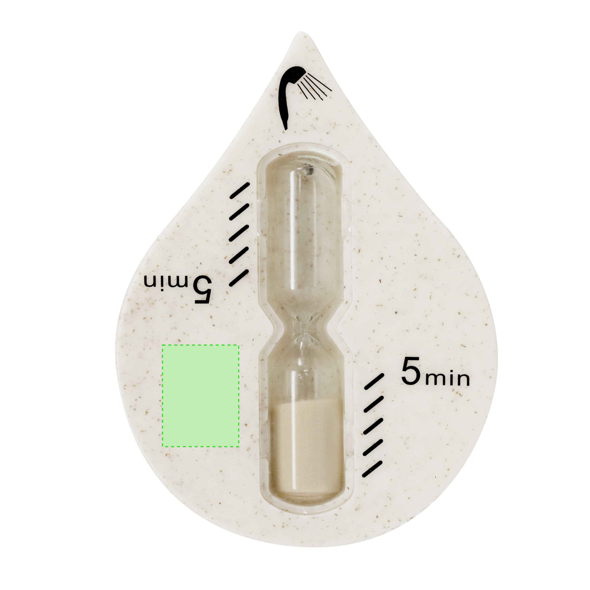 Drykes Wheat Straw Hourglass – Eco-Friendly Shower Timer