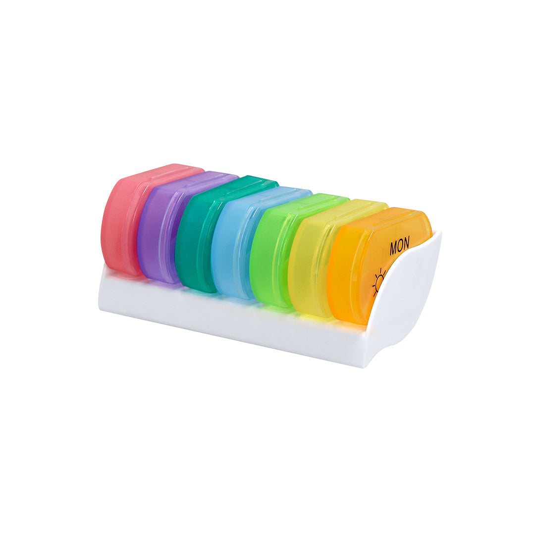 Parnex Pill Organizer – Durable Weekly Pill Storage Solution