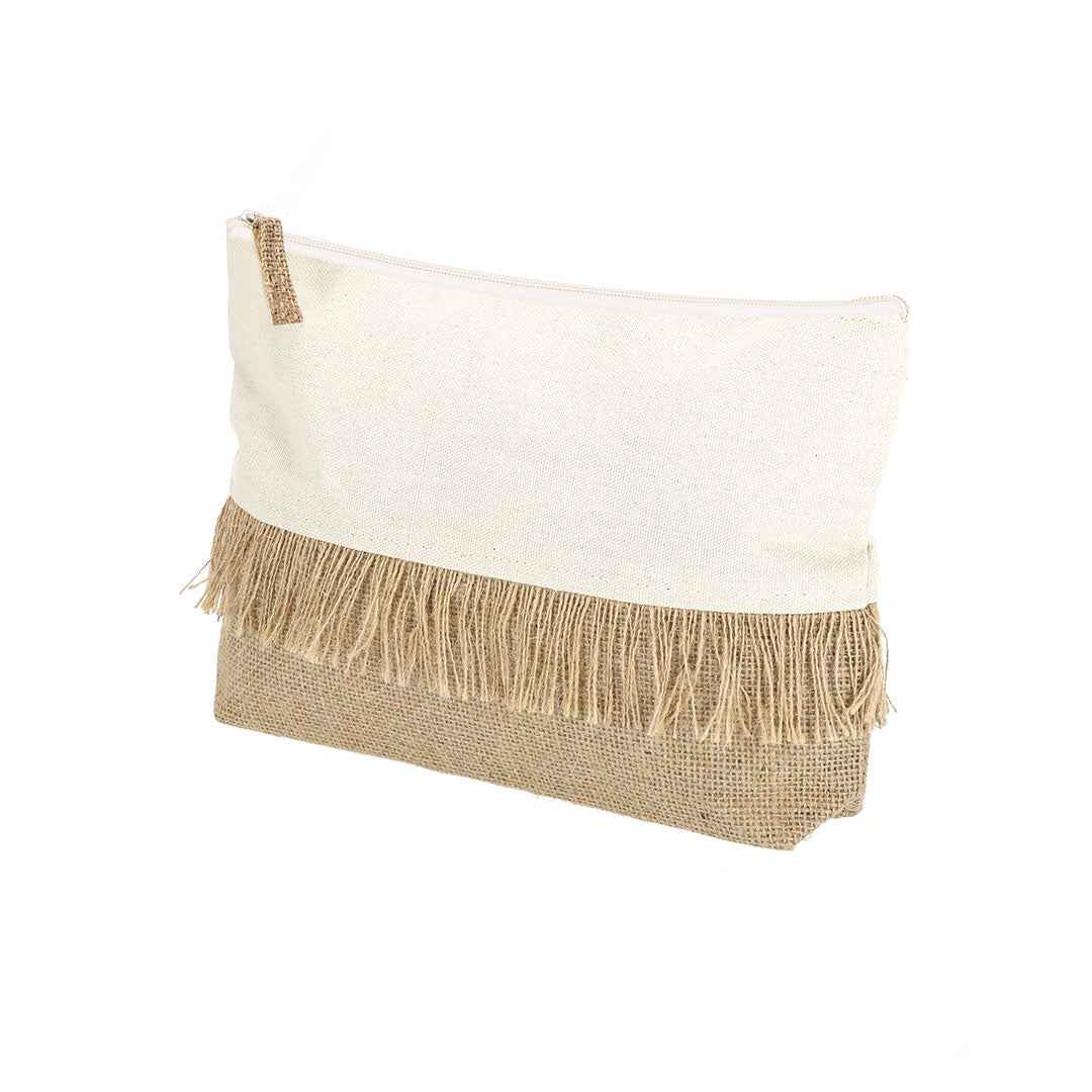 Hyker Toiletry Bag – Durable Laminated Jute and Cotton | Fou Tees Ireland