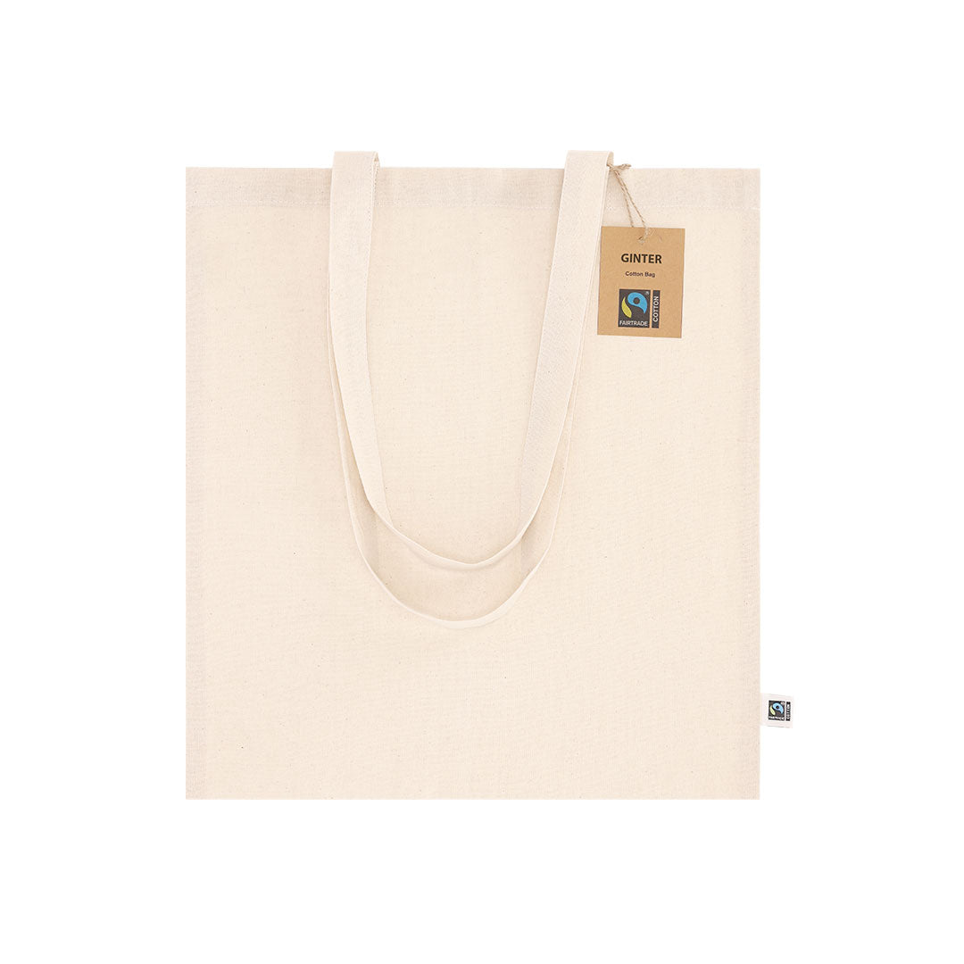 Ginter Fairtrade Cotton Bag – Durable and Ethical Tote for Bulk Orders