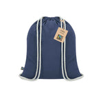 Dykes Fairtrade Drawstring Backpack – Sustainable Cotton Carryall